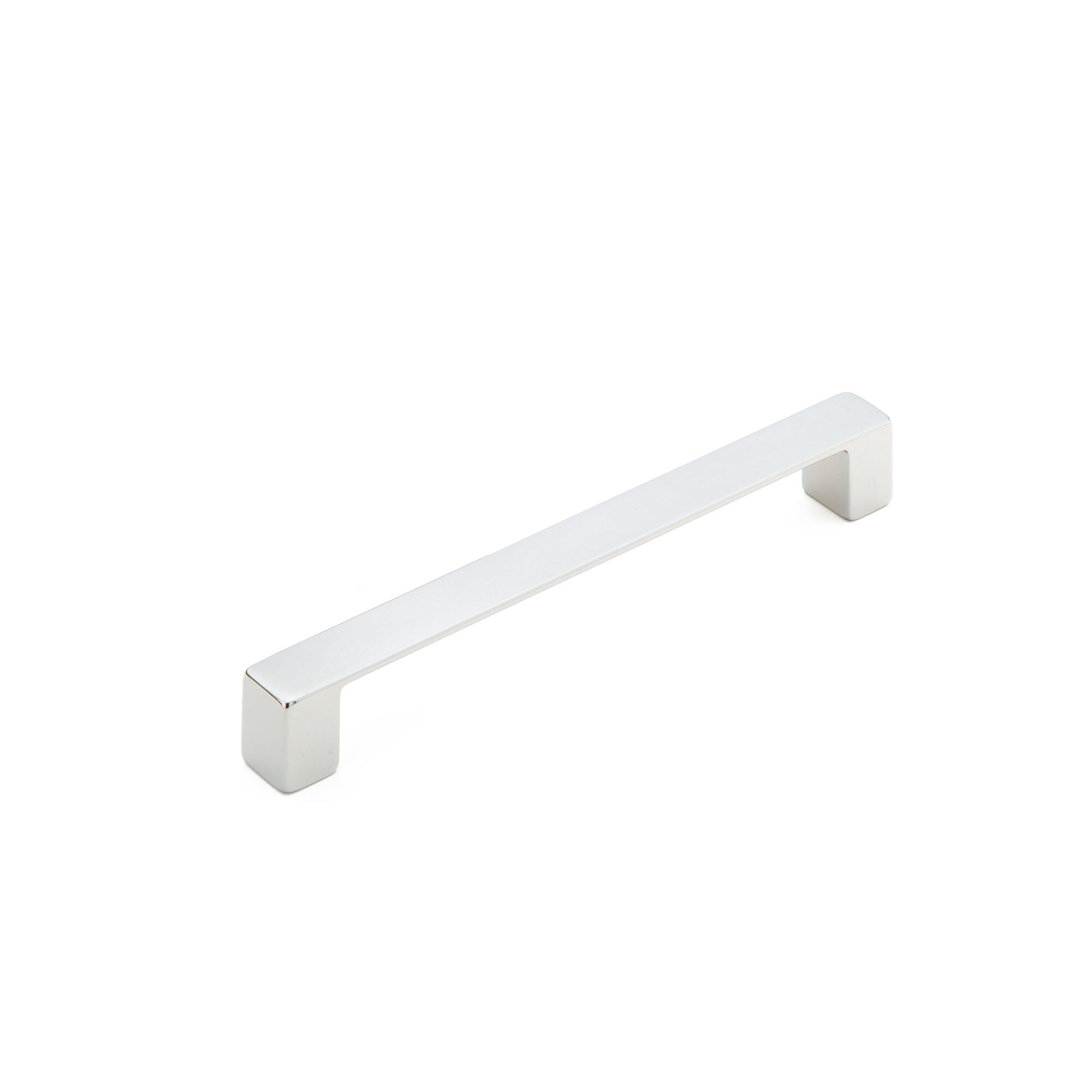 polished chrome cabinet pull