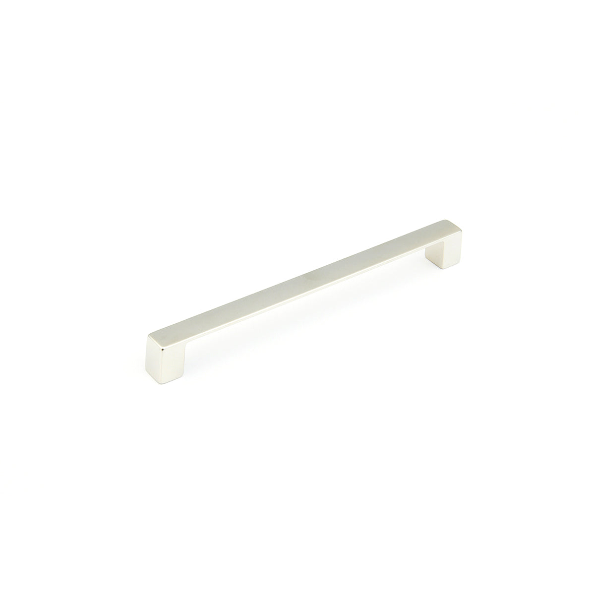 smooth satin nickel cabinet pull
