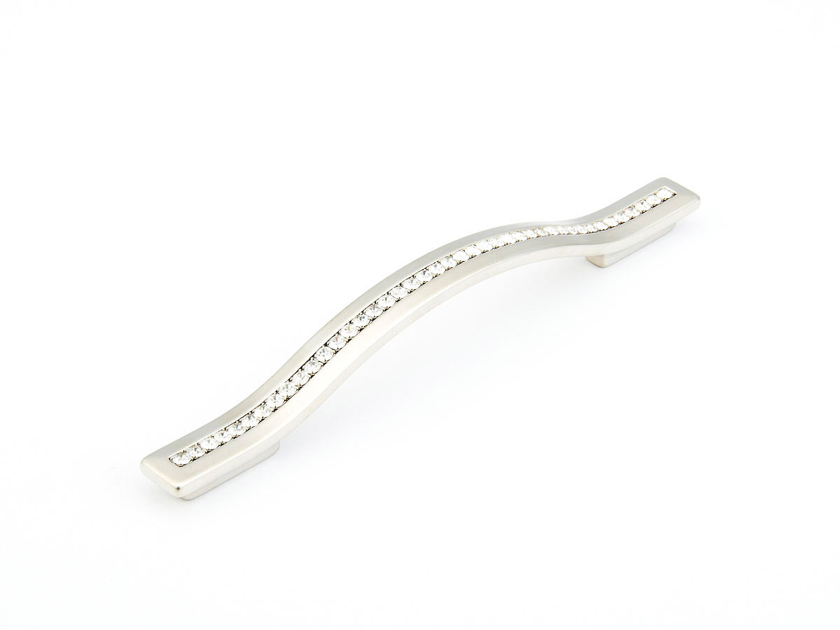 satin nickel cabinet pull