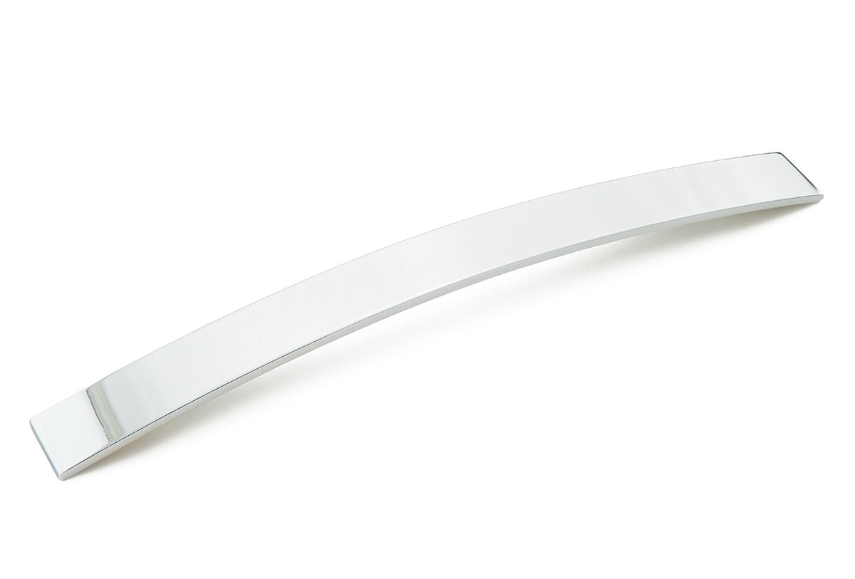 polished chrome cabinet pull