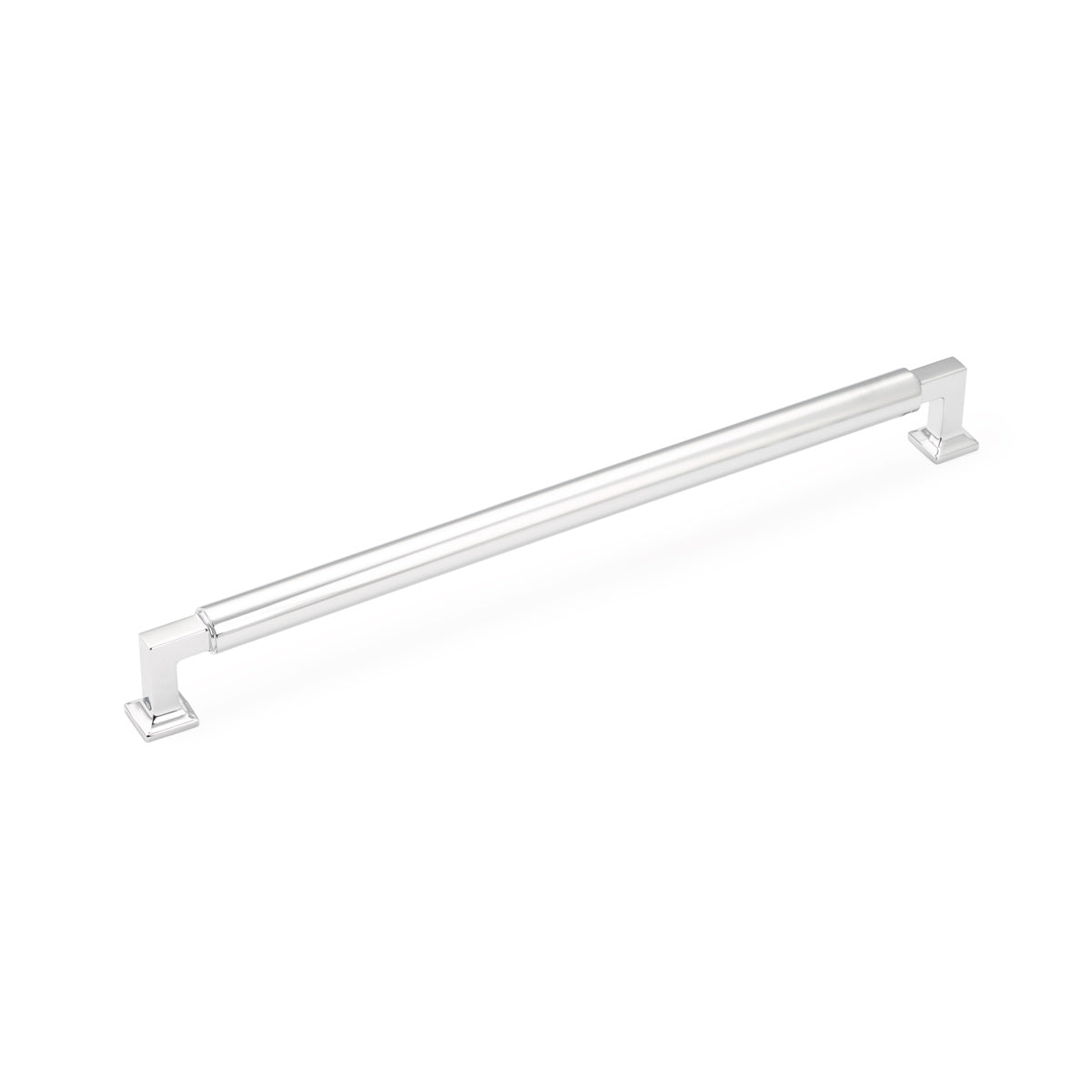 polished chrome appliance pull