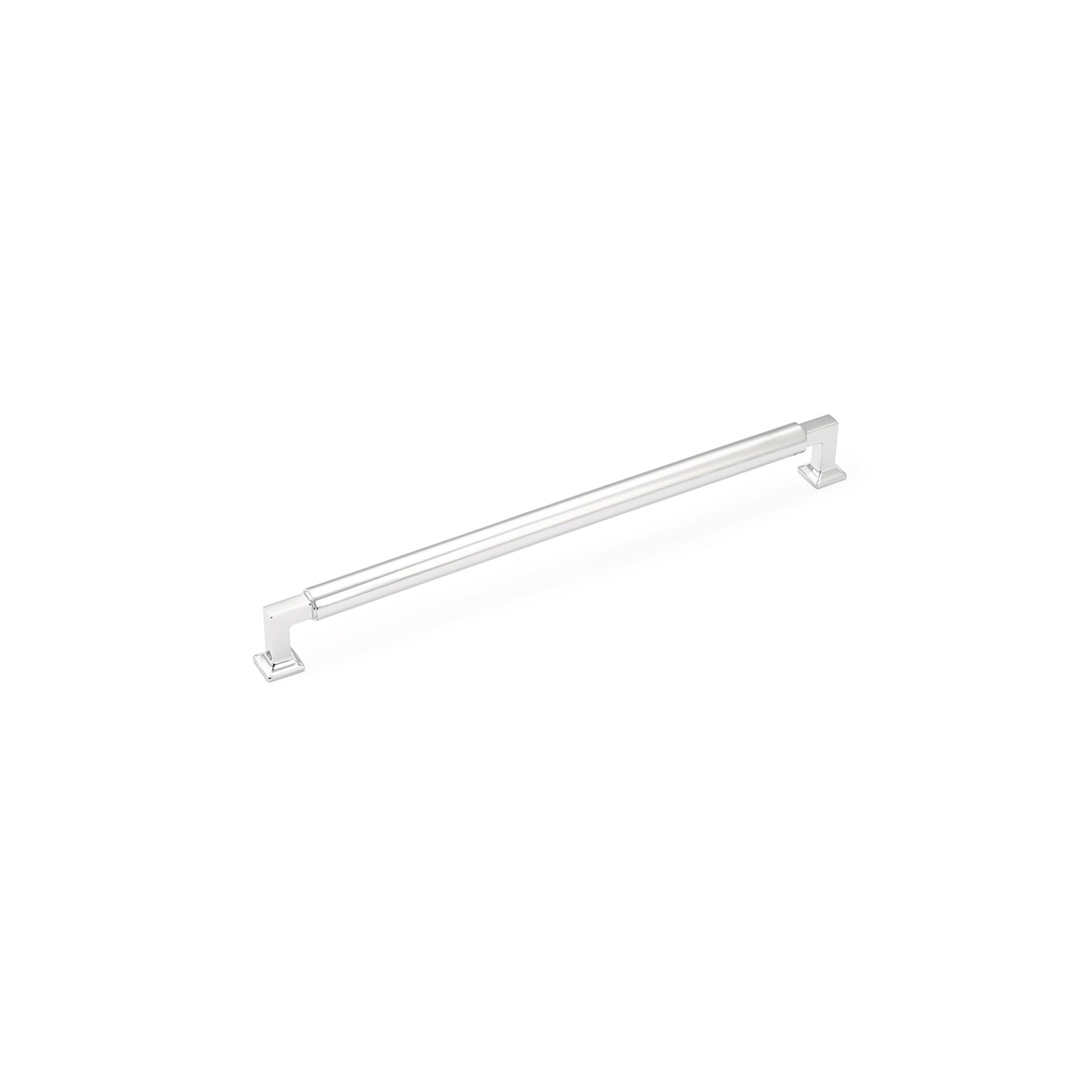 polished chrome appliance pull