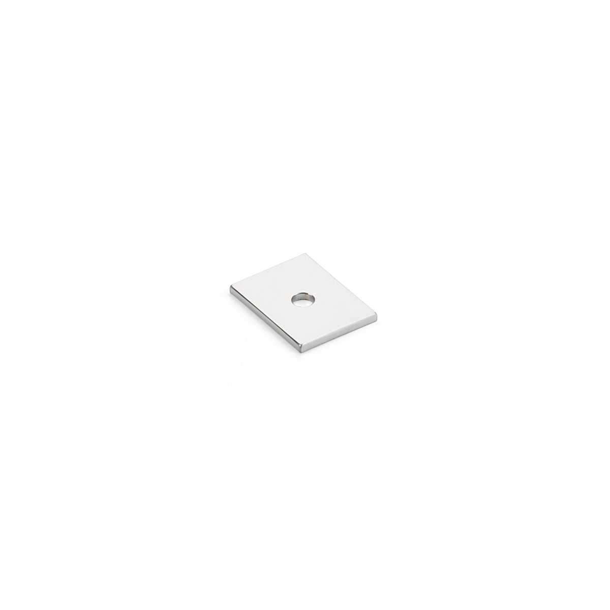 polished chrome backplate