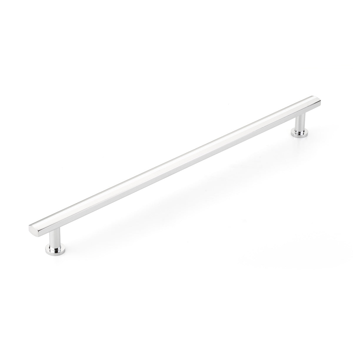 polished chrome appliance pull
