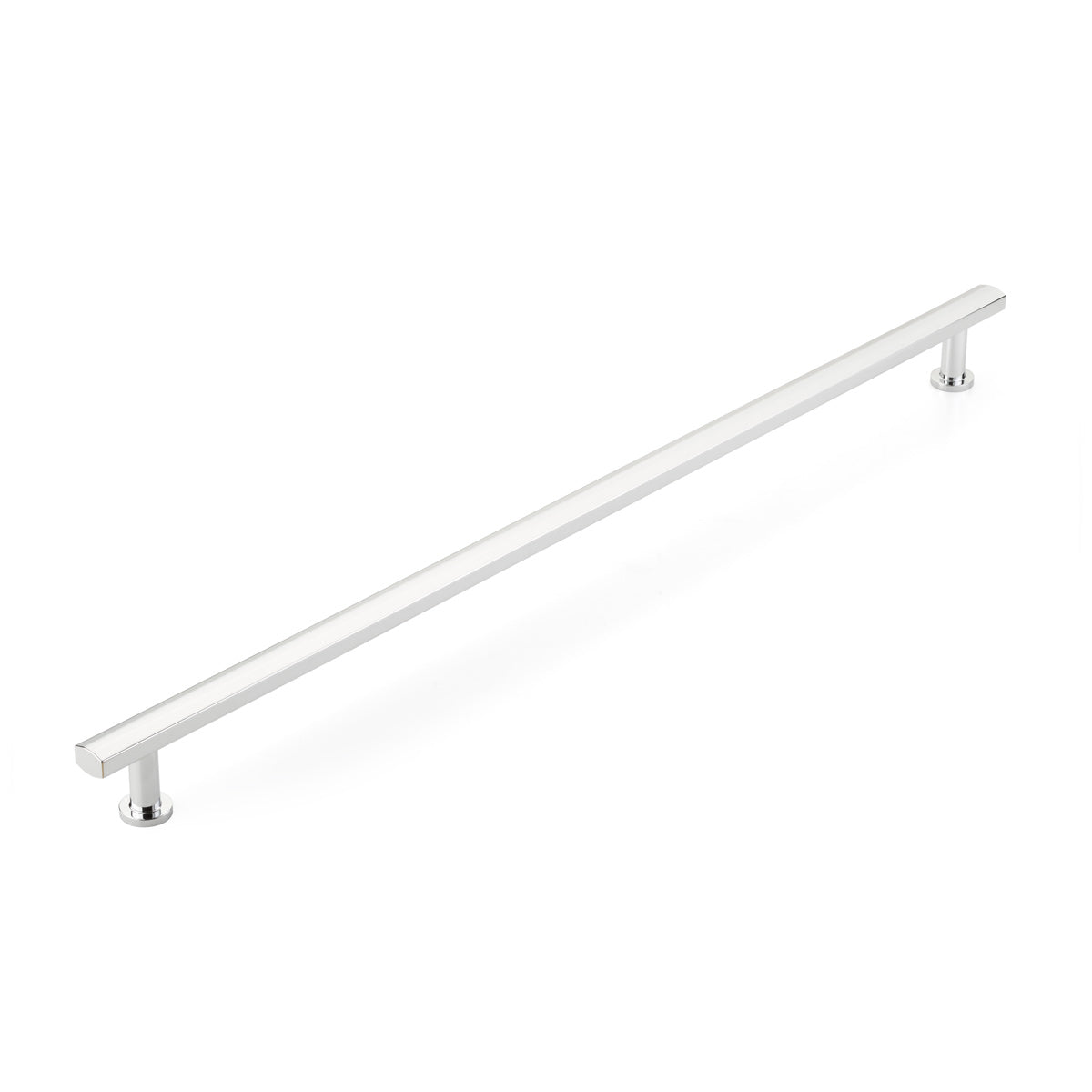 polished chrome appliance pull