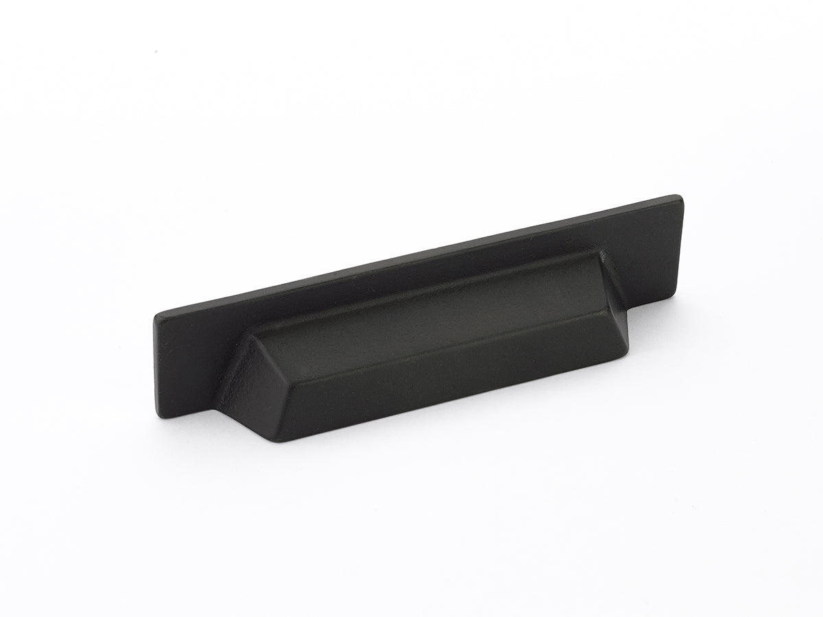 black bronze cabinet cup pull