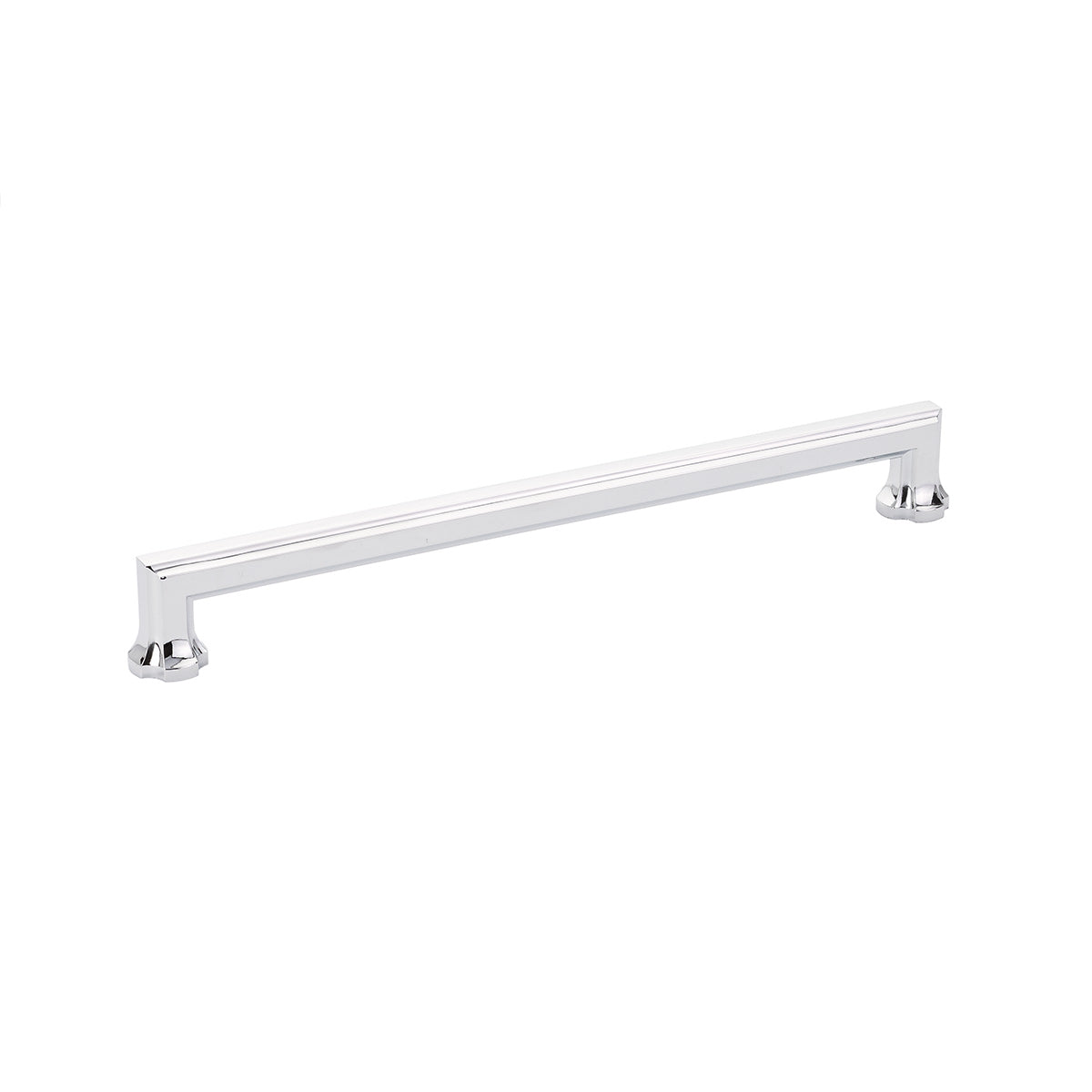 polished chrome appliance pull