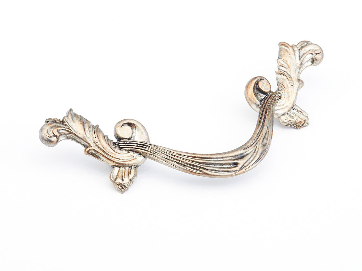 monticello silver cabinet pull