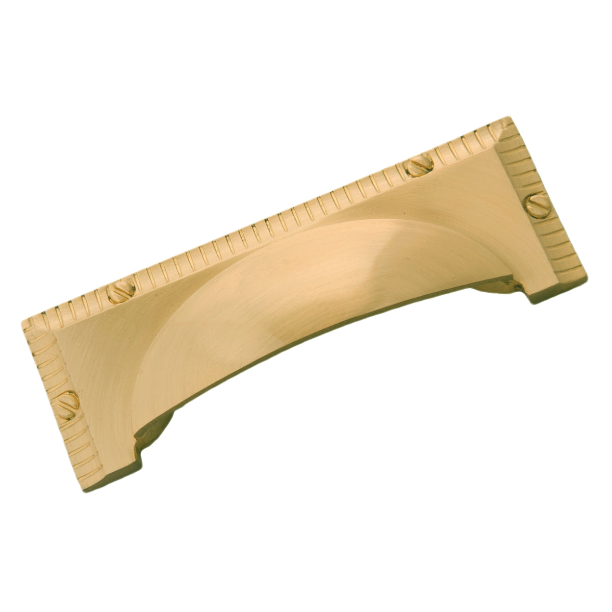 Satin Brass cup pull