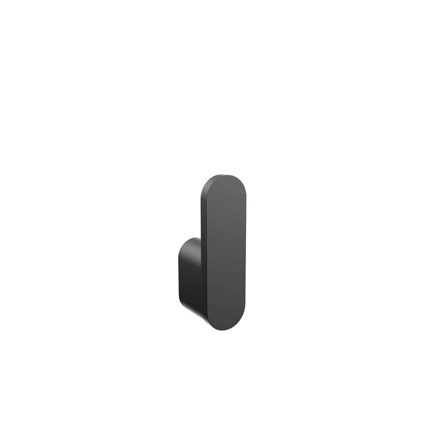 Matte black towel Hook