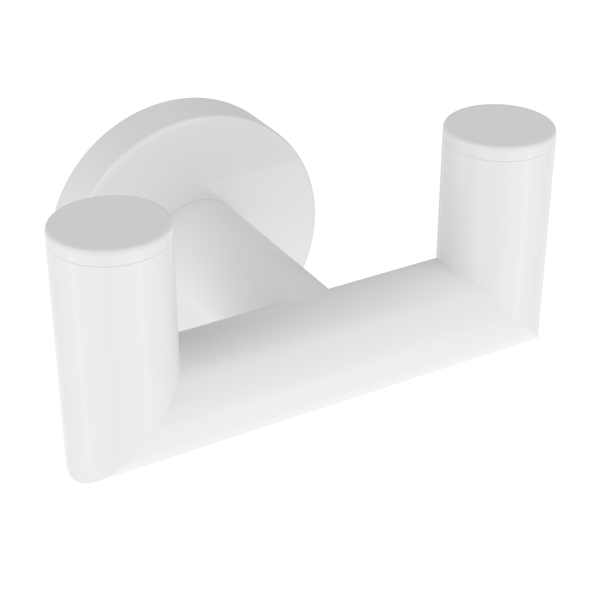Matte white towel Hook
