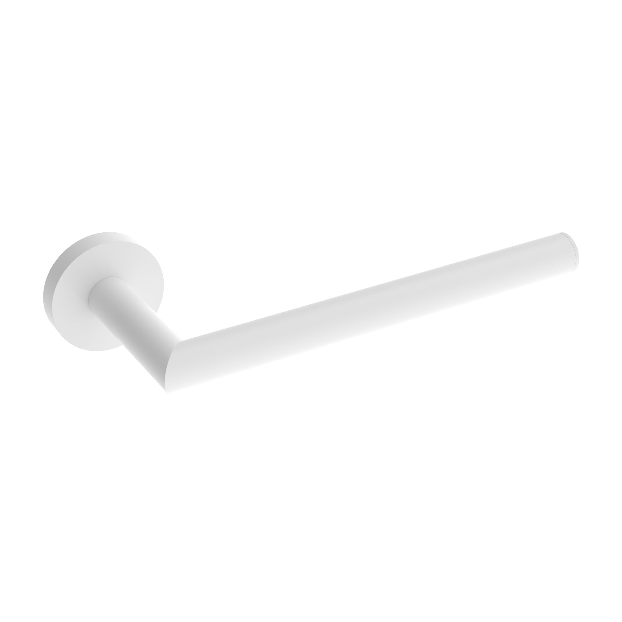 Matte white towel Bar