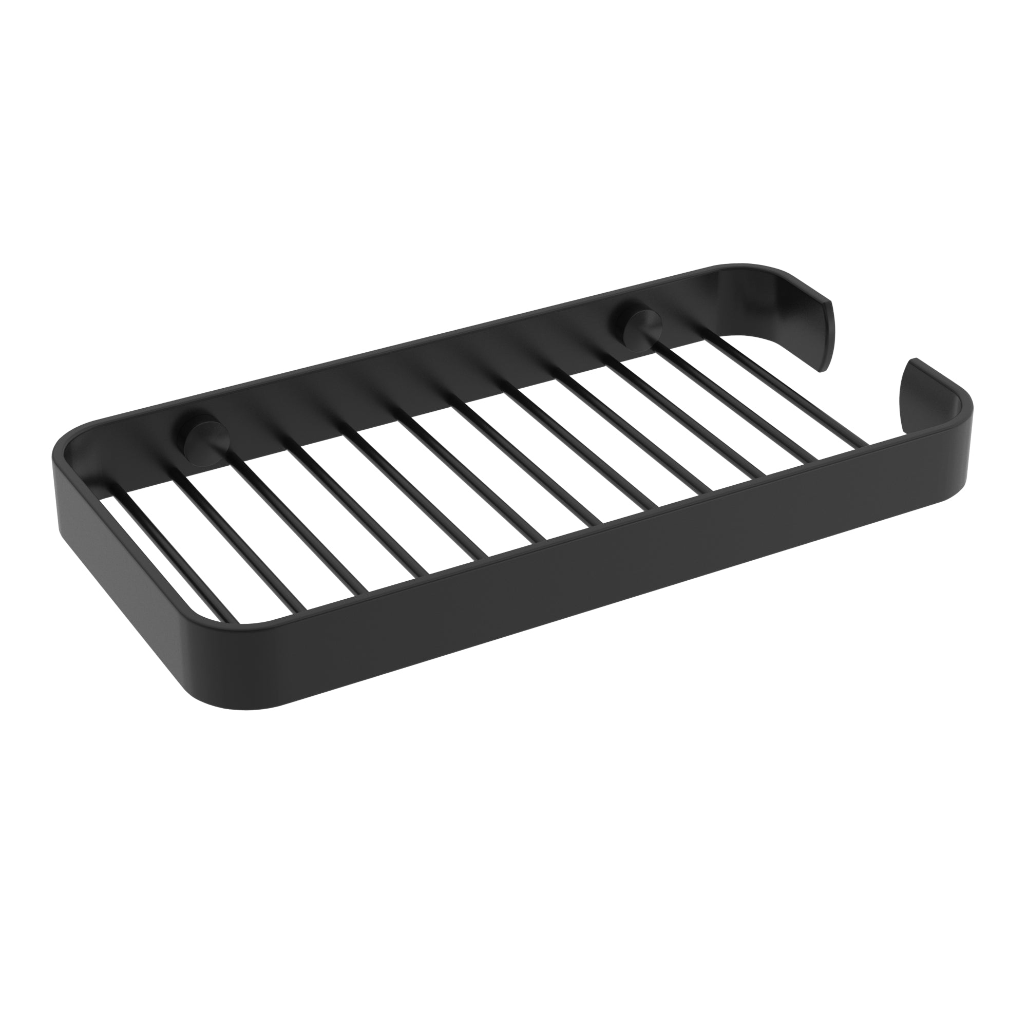 Matte black shower Basket